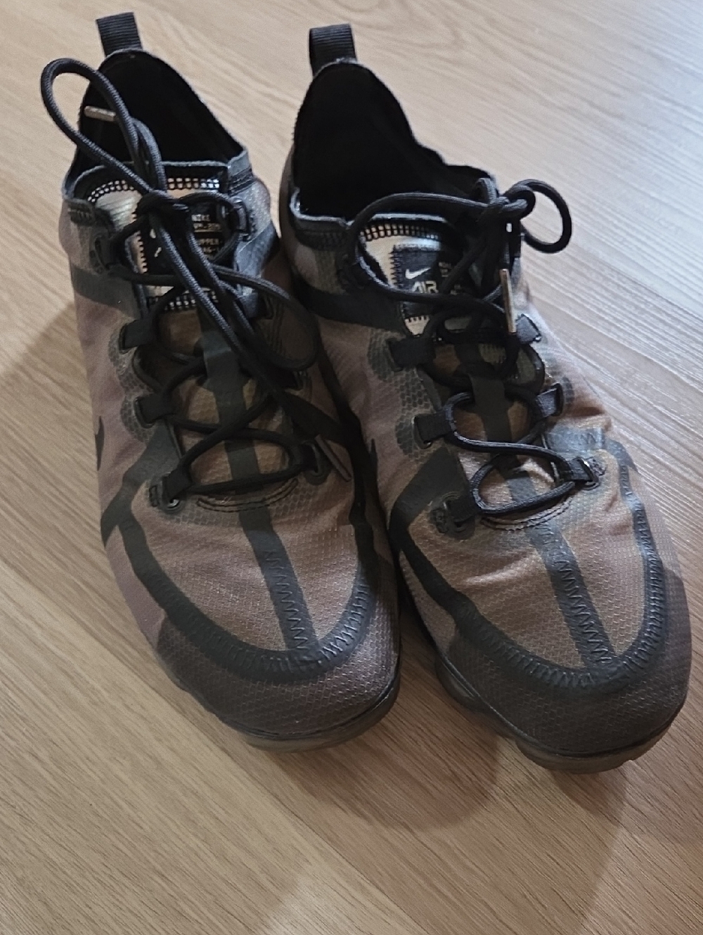 Nike Air Vapormax 2019 Mens Shoes Black Gray 